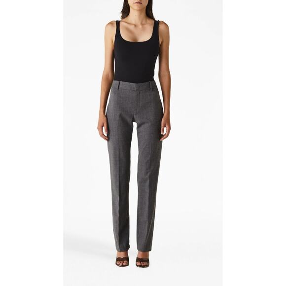 Nili Lotan Evan wool-blend‎ slim pants Size 2 NWOT - Picture 2 of 10